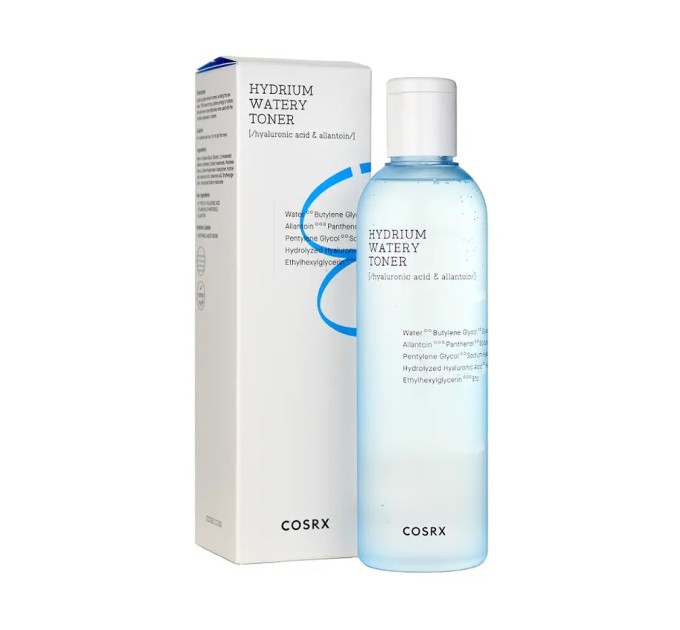 Обновите и увлажните кожу с тонером Cosrx Hydrium Watery Toner