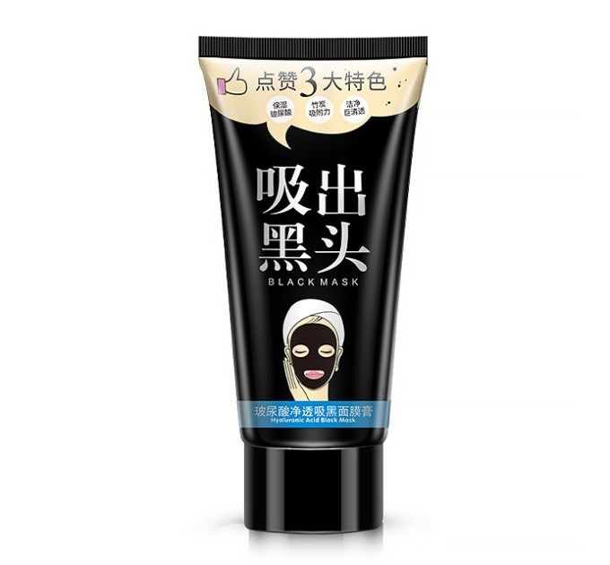 H1: Bioaqua Hyaluronic Acid Black Mask: маска-пленка от черных точек