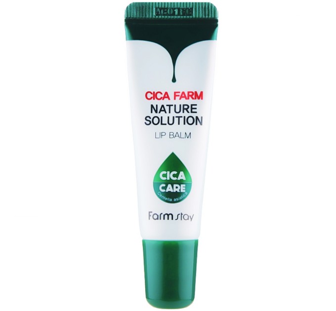 Восстанавливающий бальзам для губ Farmstay Cica Farm Nature Solution Lip Balm