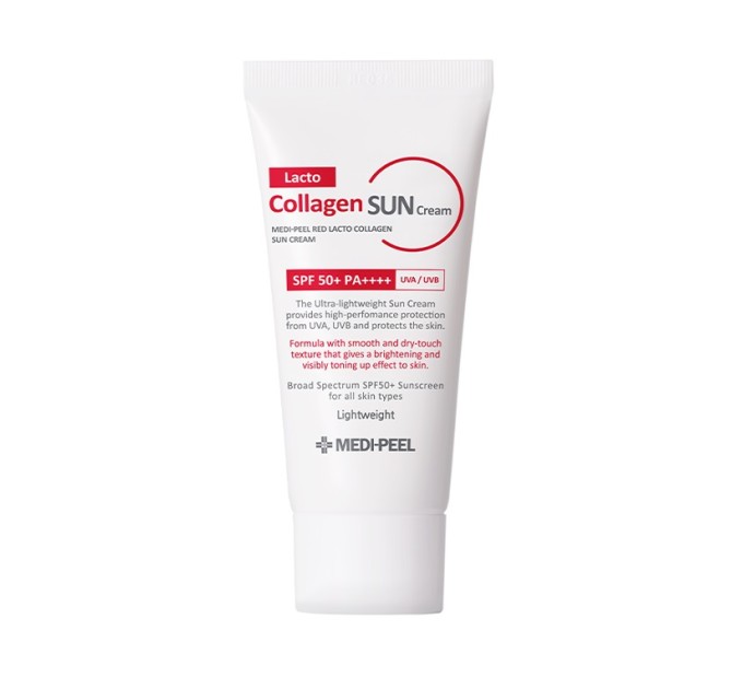 Защита и уход: Red Lacto Collagen Sun Cream с SPF50+ PA++++