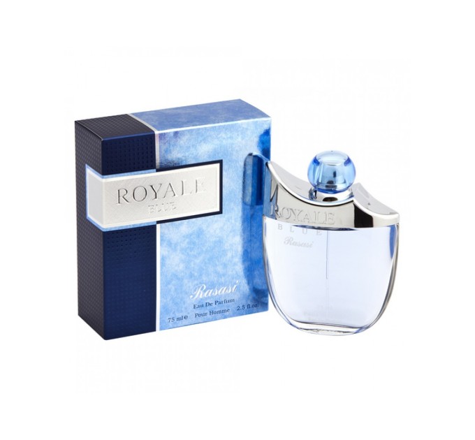 Интригующий аромат: Парфюмированная вода Rasasi Royale Blue Men EDP 75 ml арт.30261