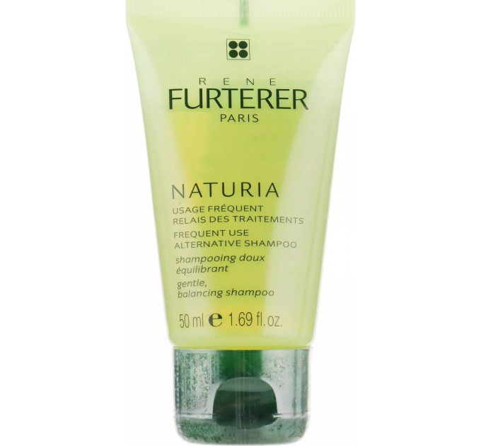 Мягкий шампунь Rene Furterer Naturia gentle balancing 50 мл: ежедневный уход для ваших волос