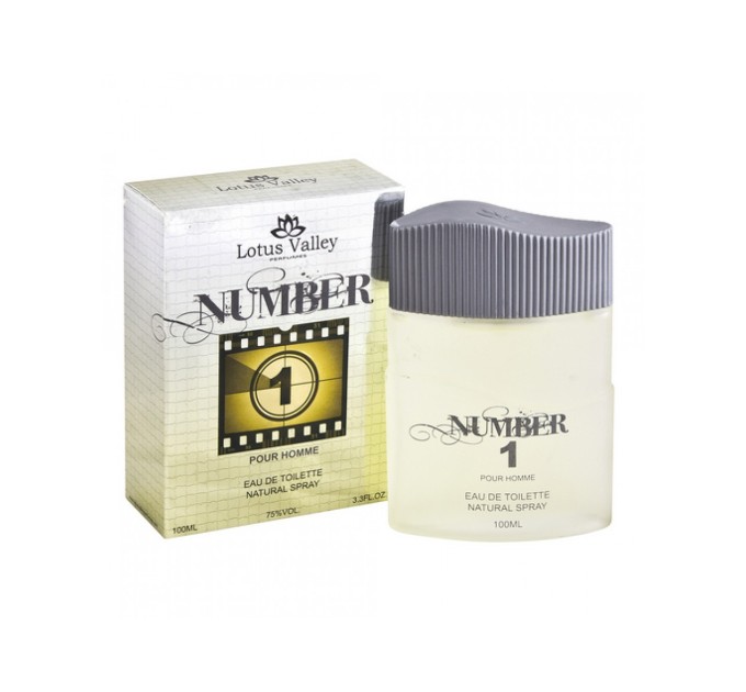 Lotus Valley Number 1 Men EDT 100 ml - совершенное сочетание мужественности и изысканности