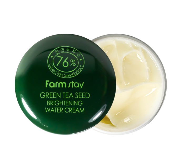 Крем для лица осветляющий FarmStay Green Tea Whitening Water Cream 100 мл (FS 4613)