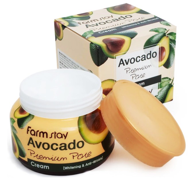 Омолаживающий крем с экстрактом авокадо для лица - Farmstay Avocado Premium Pore Cream 100 мл