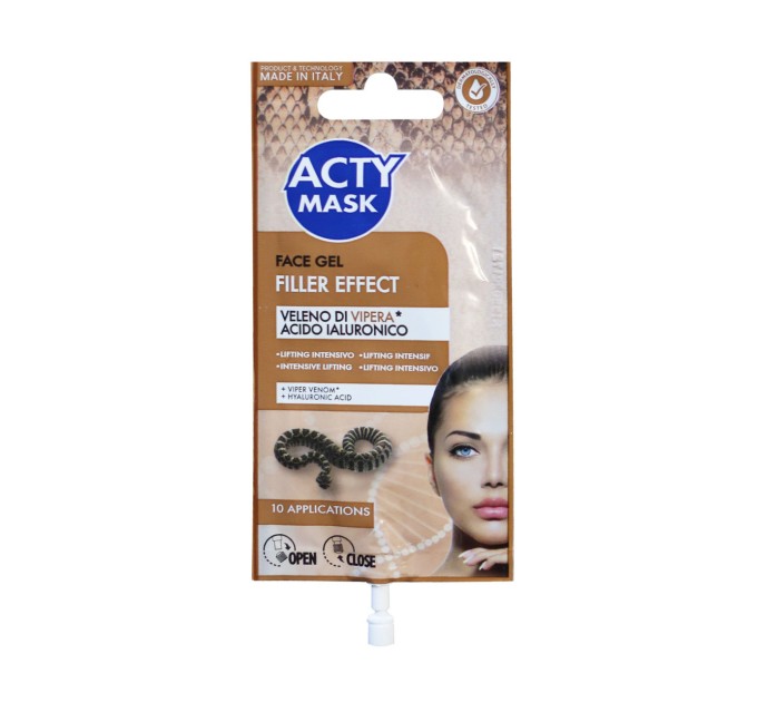 Новый гель Acty Mask Filler Effect для лица с гиалуроновой кислотой