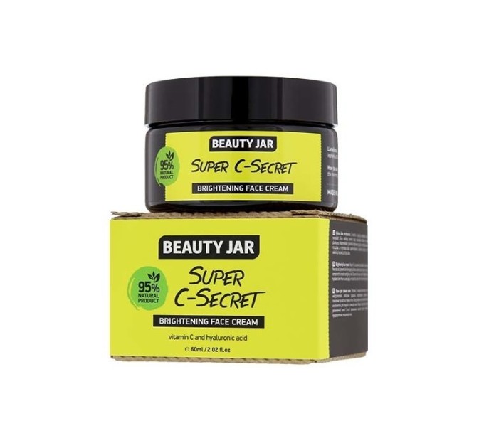 Блеск и сияние: Осветляющий крем Super C-Secret Beauty Jar 60 мл