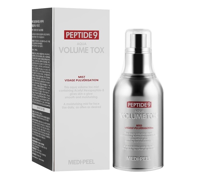 Увлажняющий мист Medi-Peel Peptide 9 Aqua Volume Tox Mist: лифтинг и увлажнение для вашего лица