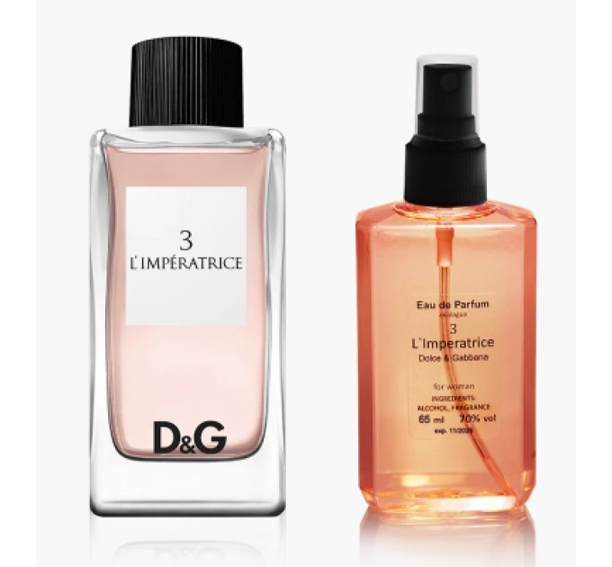 Парфюм Dolce&Gabbana 3 L'Imperatrice - элегантный аромат в 65 мл на Agon-v.com.ua