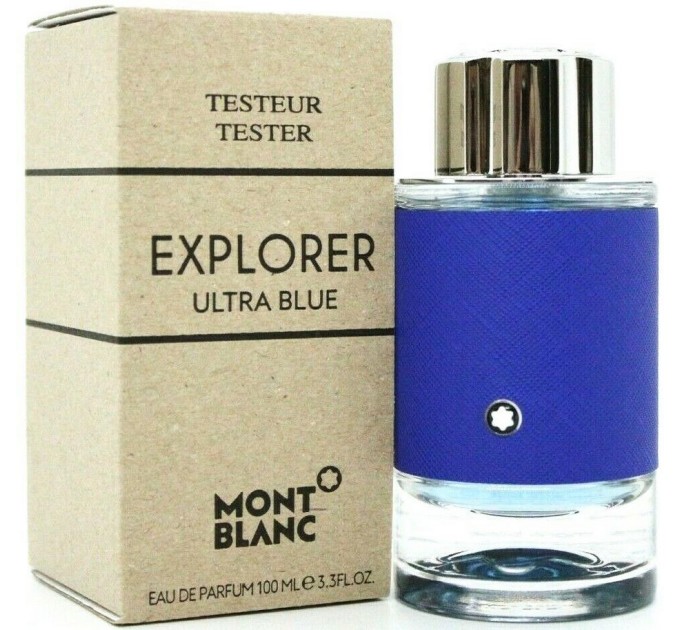 Парфюмерная вода Mont Blanc Explorer Ultra Blue 2021 Тестер 100 мл для мужчин (00-00051356) - Купить в Агонь-В