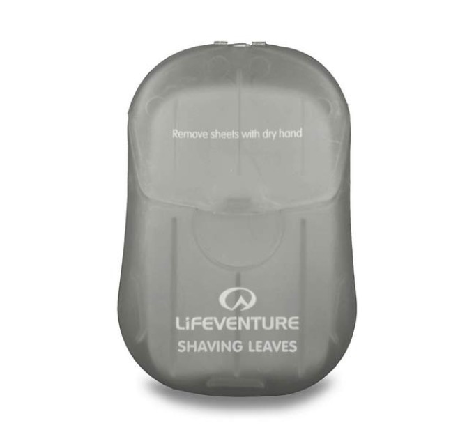 Удобное и экономичное мыло для бритья - Lifeventure Shaving Leaves 50 листов (LIF-62008)