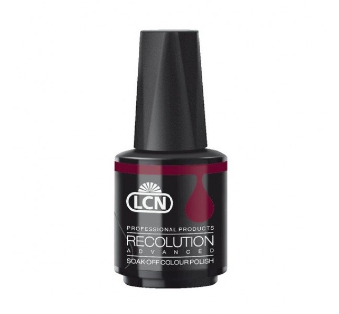 Гель-лак LCN Recolution UV-Colour Polish 10 мл Bordeaux wine - неперевершений вибір для стильного манікюру на сайті agon-v.com.ua