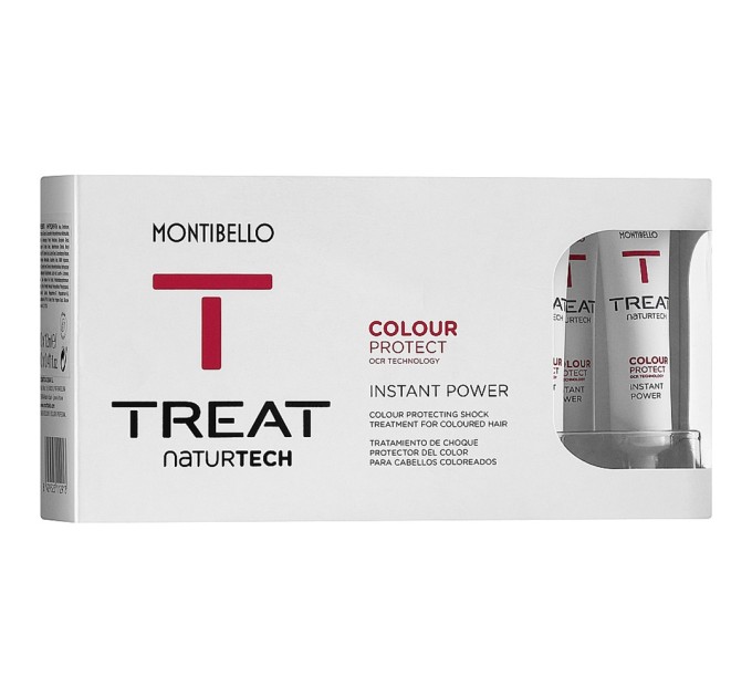 Средство для окрашенных волос Montibello Treat Naturtech Colour Protect Instant Power 10 шт 12 мл (8429525112913)