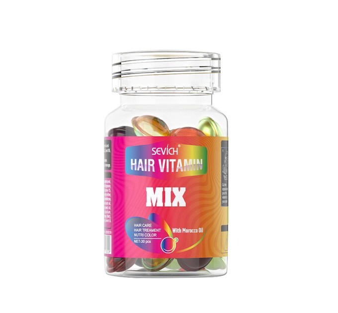 Питательные капсулы Sevich Hair Vitamin Mix для волос: восстановление витаминами в удобной упаковке 30 шт