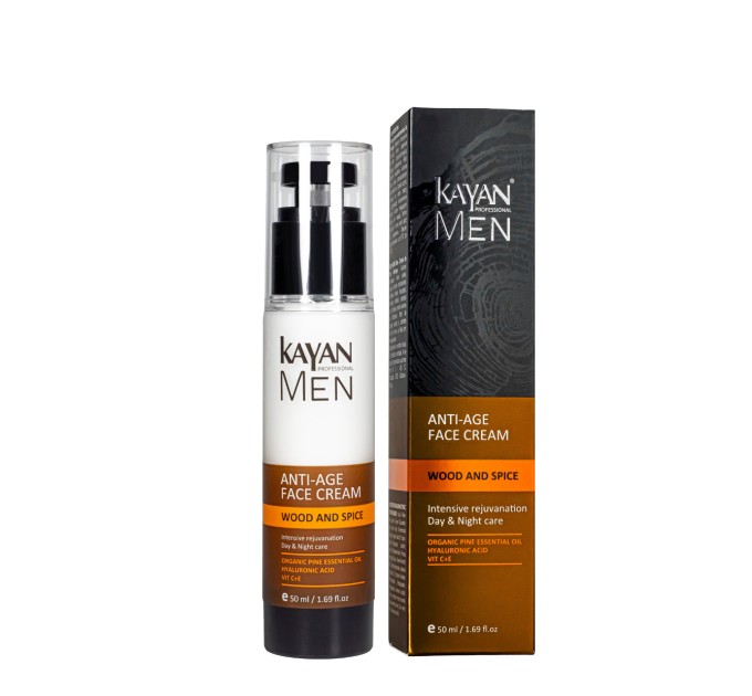 Антивозрасной крем для лица Kayan Professional Men Anti-Age Face Cream 50 мл (KY Men 8520)