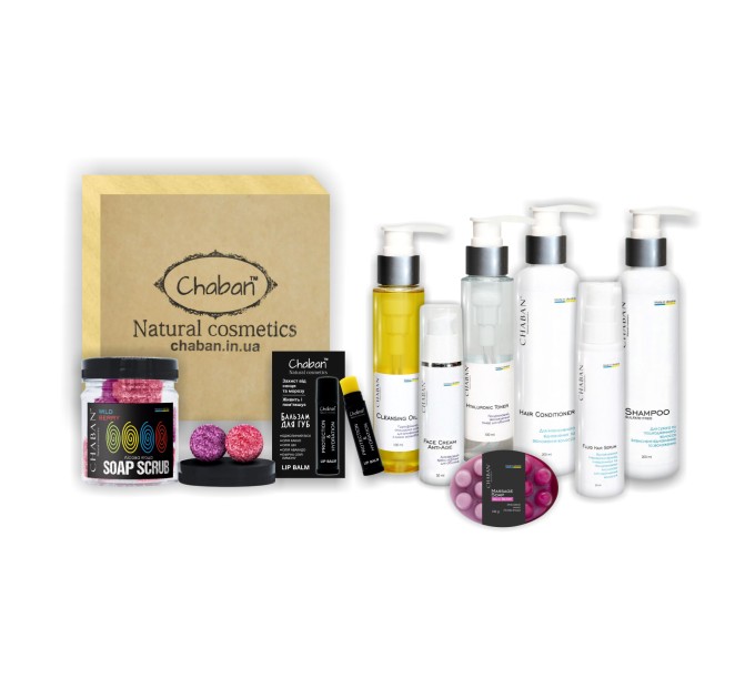 Подарочный набор Chaban Natural Cosmetics Beauty Box Chaban №10 All-Inclusive: идеальный комплект ухода за кожей на agon-v.com.ua