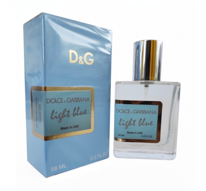 Парфюм Dolce & Gabbana Light Blue женский - ОАЭ Tester 58ml: свежий аромат для стильных женщин