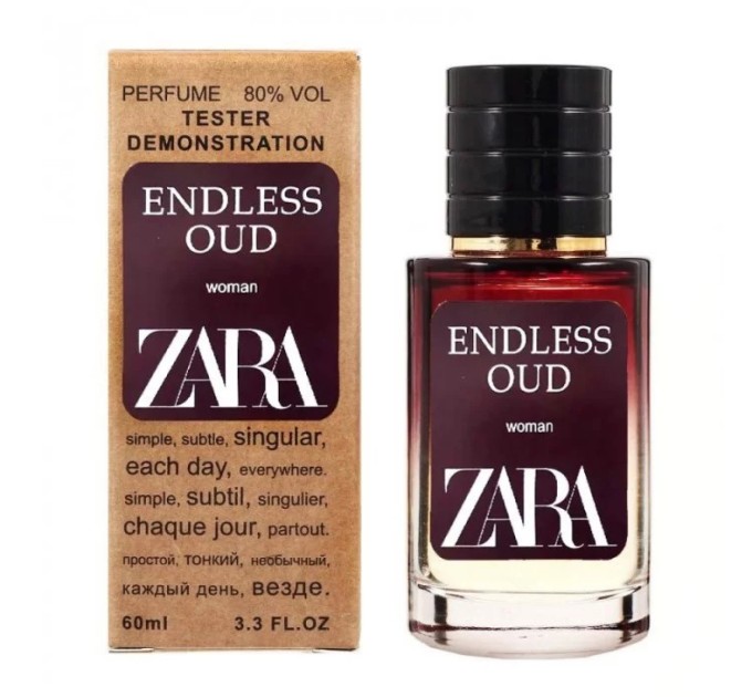 Искусство утонченности: Парфюм Zara Endless Oud - Selective Tester 60ml