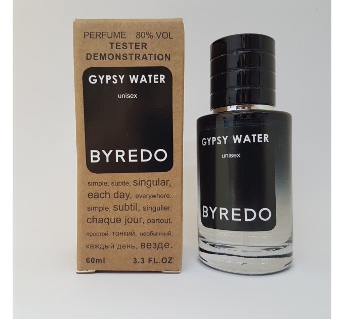 Исследуйте аромат Gypsy Water: уникальный тестер Byredo, 60 мл на сайте agon-v.com.ua