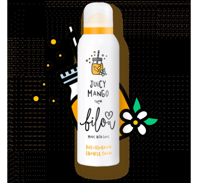 Насладитесь свежестью с Пенкой BILOU Juicy Mango 200 мл