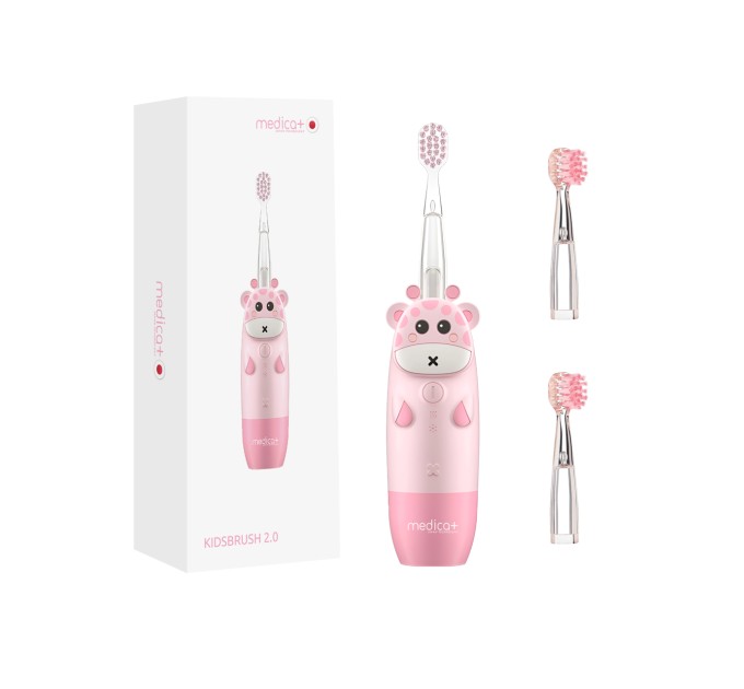 Идеальная зубная щетка для детей - Medica+ KidsBrush 2.0 Pink