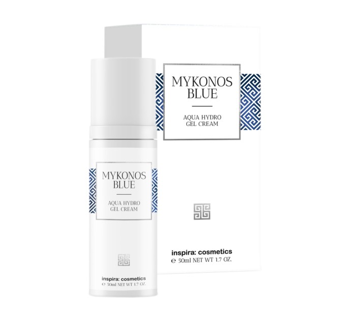 Интенсивно увлажняющий крем Inspira:cosmetics Only Mykonos Blue Aqua Hydro Gel Gream 50 мл (4251059301235)