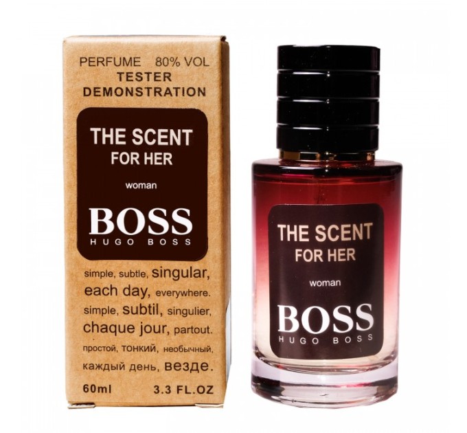 Интригующий аромат: тестер Hugo Boss Boss The Scent For Her - Selective Tester 60ml