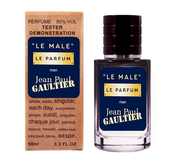 Jean Paul Gaultier Le Male Le Parfum - Selective Tester 60ml: идеальное сочетание силы и чувственности