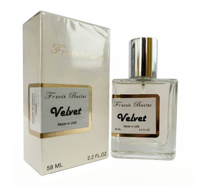 Интригующий аромат: Парфюм Franck Boclet Velvet - ОАЭ Tester 58ml