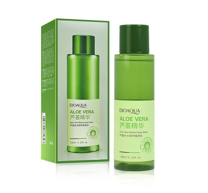 Тонер с алое BIOAQUA Refresh&Moisture Aloe Vera 92%: увлажнение и освежение на 120 г.