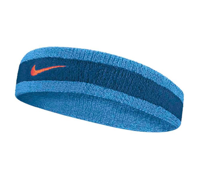 Пов'язка Nike Swoosh Headband Marina/Laser Blue/Rush Orange - стильний аксесуар для спорту