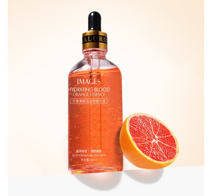 Soothing Hydrating Serum with Red Orange Extract - IMAGES Hydranion Blood Essence Orange 100ml (11845-65255) at agon-v.com.ua