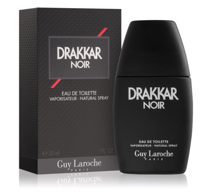 Туалетная вода Guy Laroche Drakkar Noir 1982 для мужчин, 30 мл (00-00024582) - Агонь-В