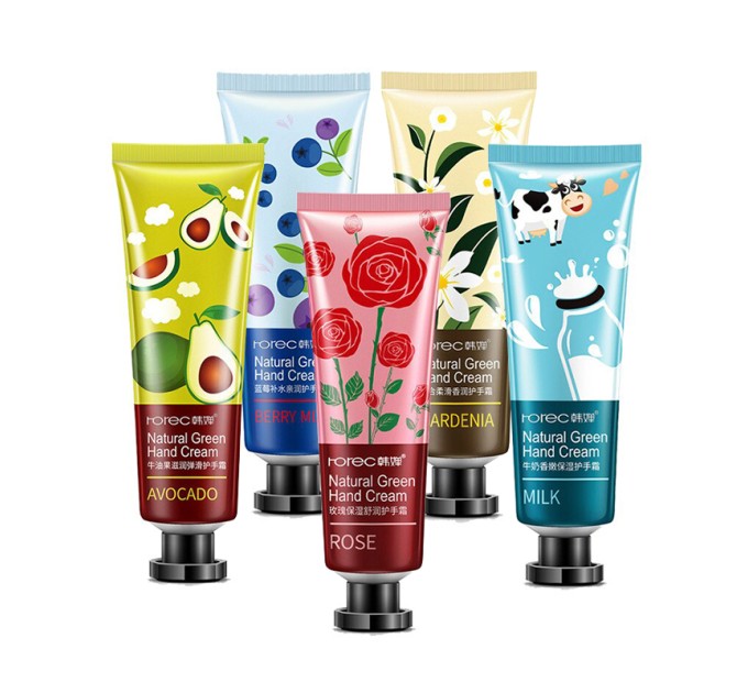 Питательный подарочный набор кремов для рук Rorec Hand Cream Gift Box 5*30g