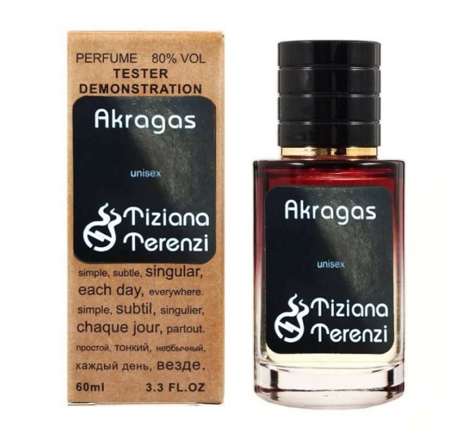 Искусство ароматов: Tiziana Terenzi Akragas - Selective Tester 60ml на AGON-V.com.ua