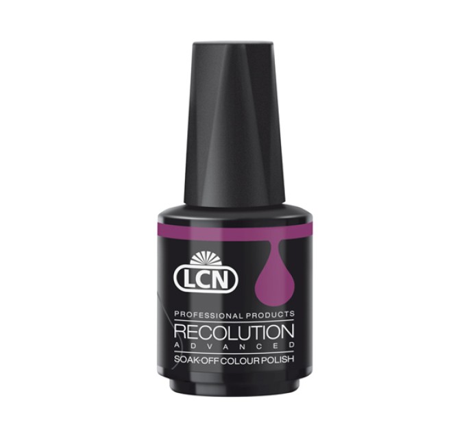 Гель-лак LCN Recolution UV-Colour Polish 10 мл: яркая элегантность в оттенке Blackberry Red