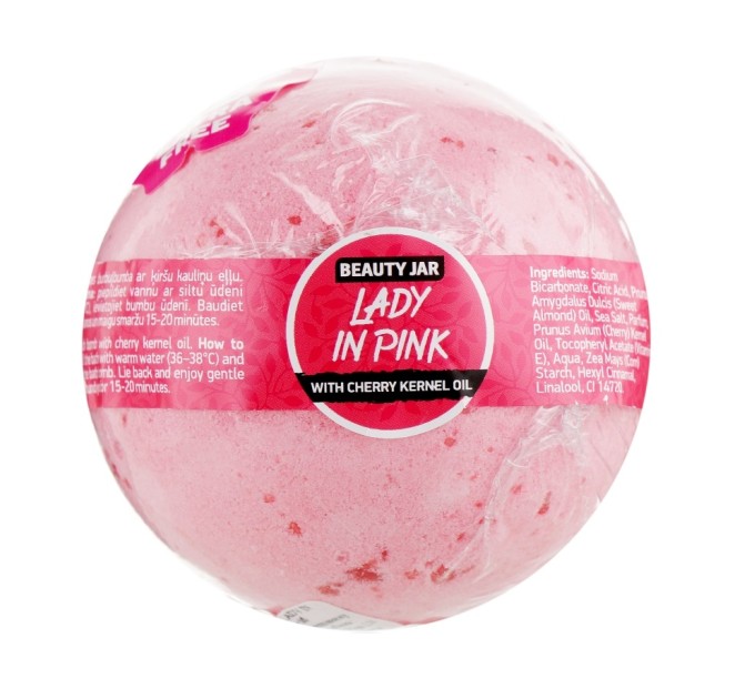 Bath time bliss with Lady In Pink Beauty Jar's Bombshell Bath Bomb