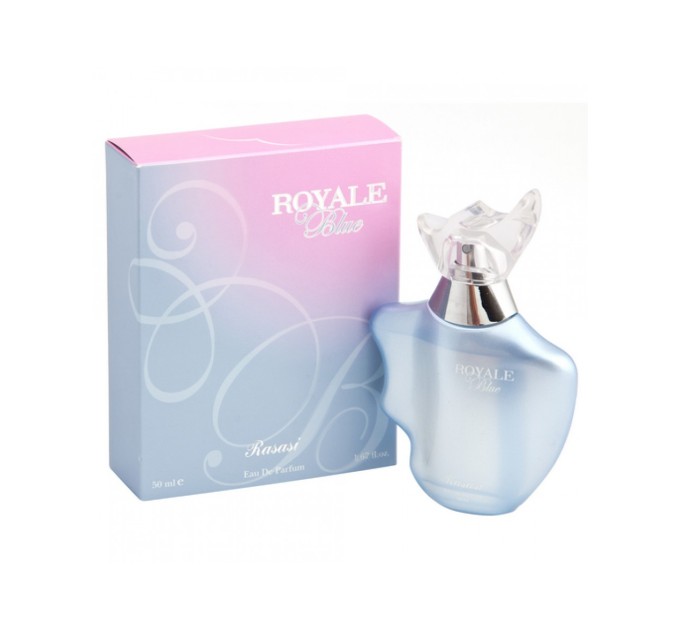 Очаровывающая парфюмированная вода Rasasi Royale Blue Women EDP 50 ml: неповторимый аромат на agon-v.com.ua