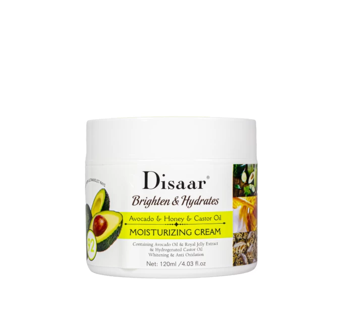 Увлажняющий крем Disaar Brightern & Hydrates Avocado 92% для лица и тела 120 мл - Код DS5023