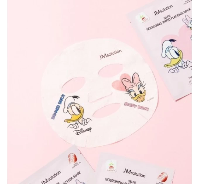 Питательная маска для лица JMsolution Disney Selfie с фито плацентой: увлажнение и питание в каждом мгновении