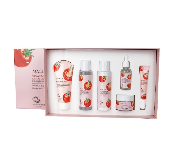 Подарочный набор Images Hyaluronic Acid Tomato Moisturizing 6 в 1: увлажнение и питание для кожи