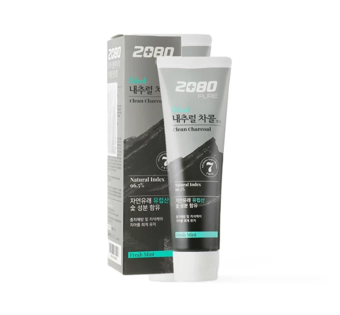 Зубная паста Pure Black Clean Charcoal 2080 120 г с древесным углем – идеальная чистота зубов от Агонь-В
