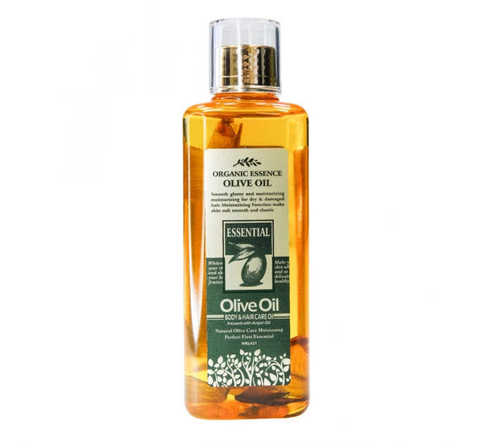 Оливкове масло для тіла і волос Wokali Organic Essential Olive Oil: зволоження та живлення на природній основі