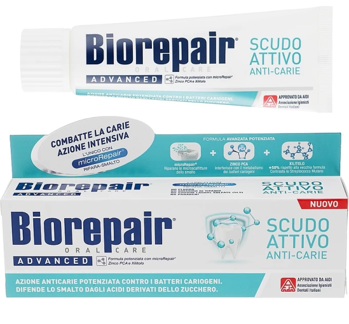 H1: Зубная паста Scudo Attivo Biorepair 75 мл - Совершенная защита для ваших зубов