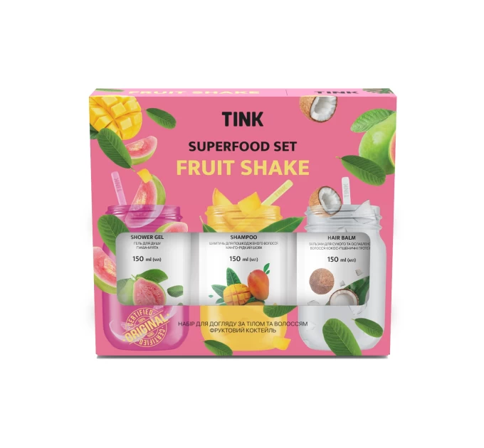 Вкусный и полезный подарок: набор Superfood Set Fruit Shake Tink 450 мл!