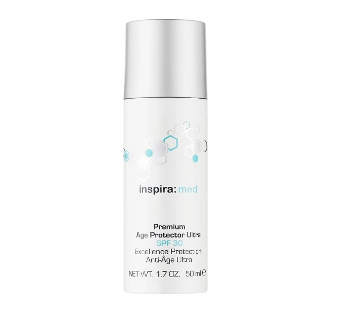 Антивозрастной крем SPF 30 Inspira:cosmetics Premium Age Protector Ultra Med 50 мл - Эксклюзив для Агонь-В