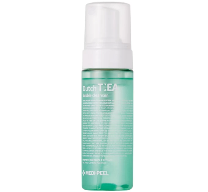 Пенка-мусс для умывания MEDI-PEEL с чайным деревом: Dutch Tea Bubble Cleanser 160 мл