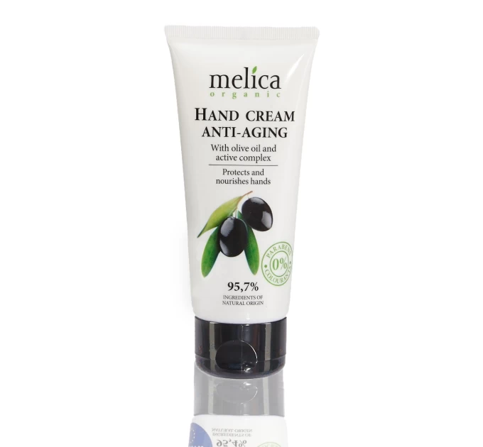 Омолаживающий крем для рук Melica Organic с оливковым маслом: уход и питание в одном