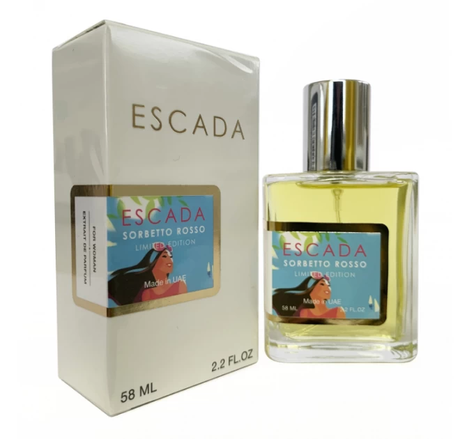 Парфум Escada Sorbetto Rosso - ОАЕ Tester 58мл: свіжість та екзотика