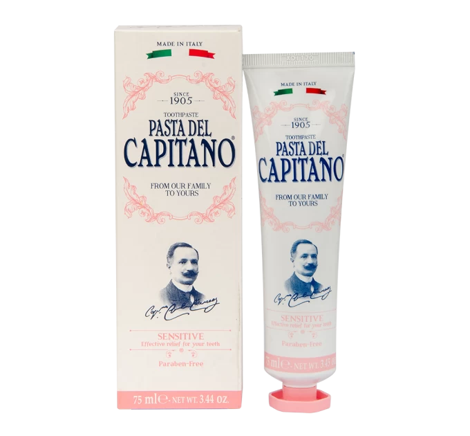 Зубная паста Pasta Del Capitano Sensitive 75 мл для чувствительных зубов